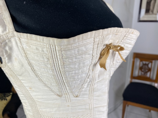 18 antique empire corset 1810