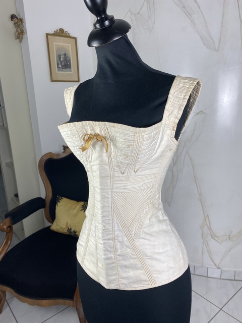 3 antique empire corset 1810