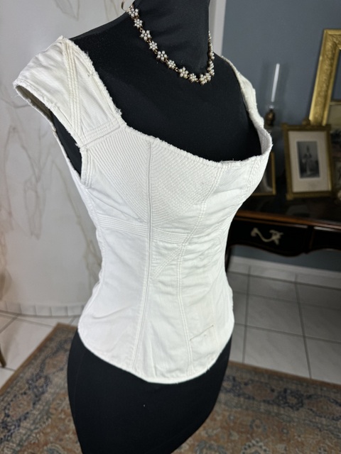 18 antique corset 1810