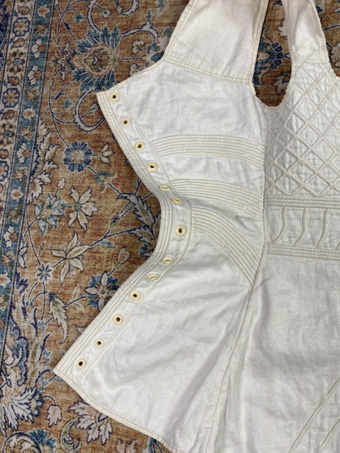 22 antique regency corset 1812