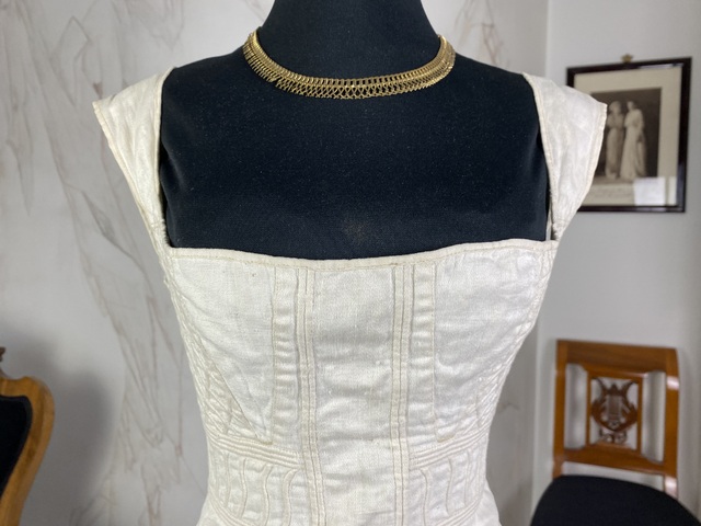 4 antique regency corset 1812