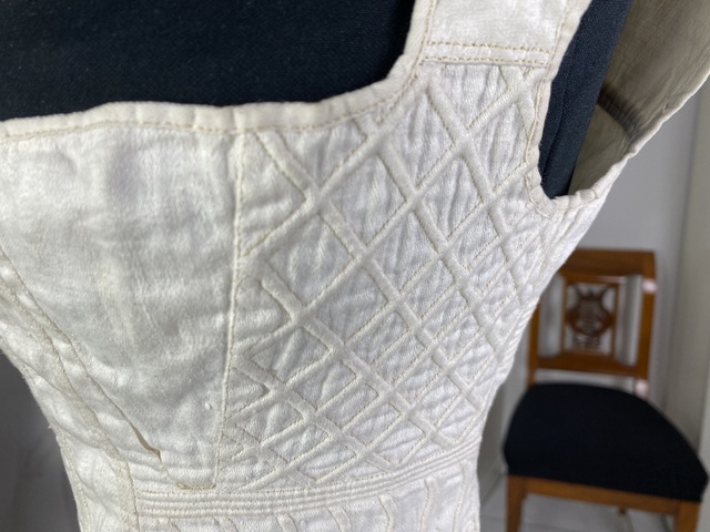 8 antique regency corset 1812