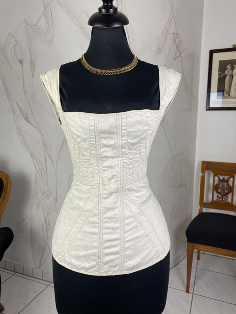 antique regency corset 1812