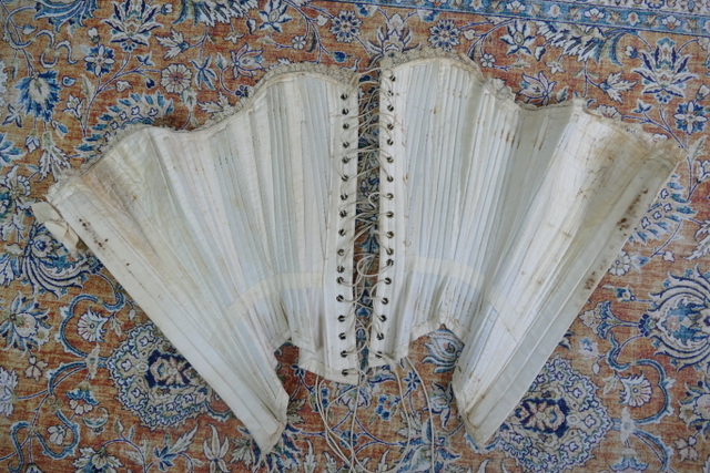 19 antique wedding corset 1880s