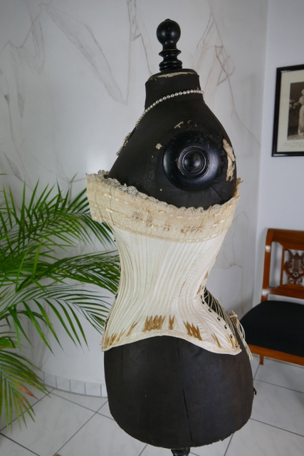 7 antique wedding corset 1880s