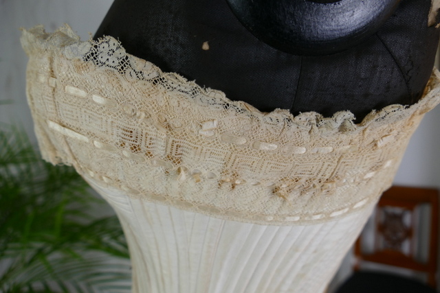 9 antique wedding corset 1880s