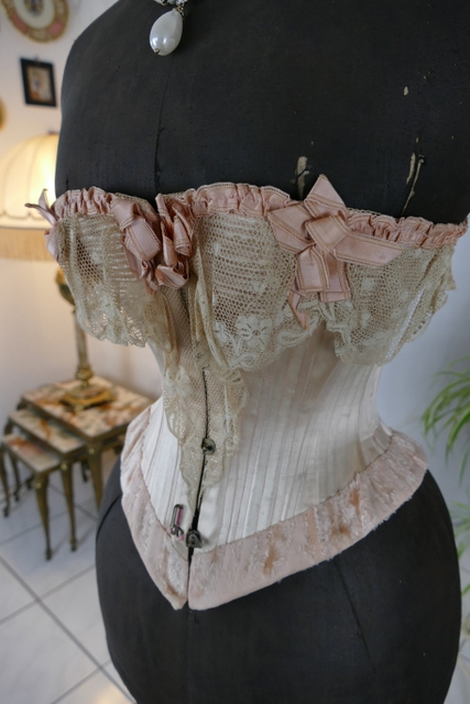 3 antique corset 1880