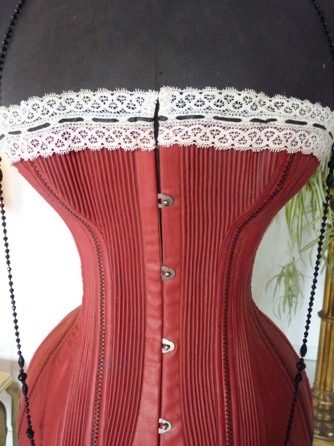 12 antique corset 1880