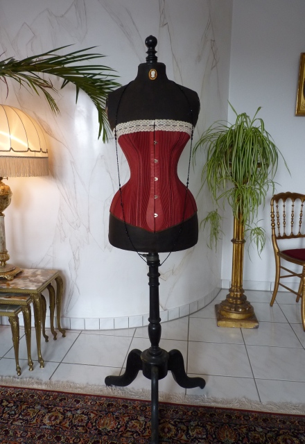 8 antique corset 1880