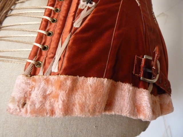 23 antique maternity corset 1885