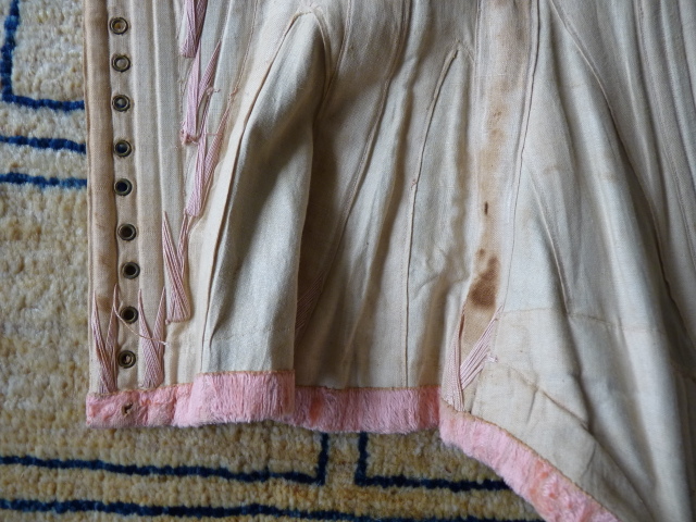 46 antique maternity corset 1885