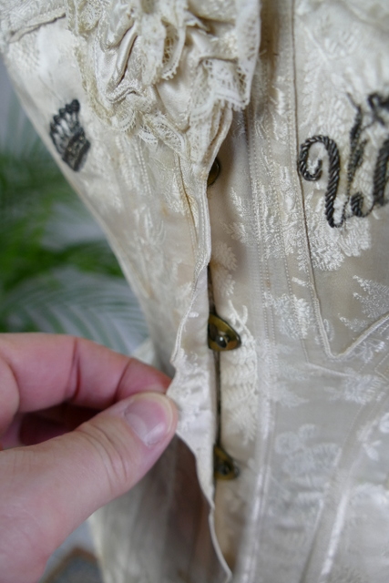 10 antique wedding corset 1888