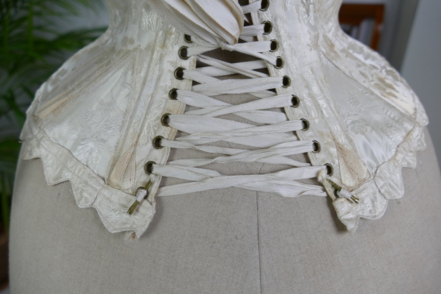 16 antique wedding corset 1888