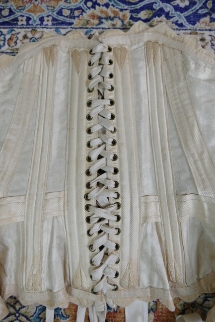 23 antique wedding corset 1888