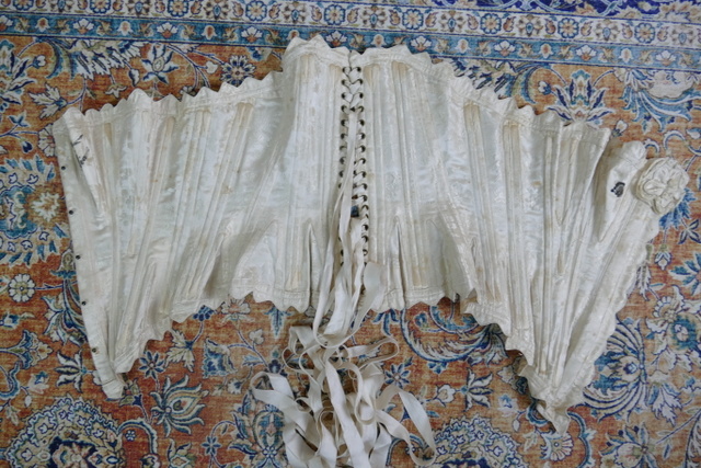 27 antique wedding corset 1888