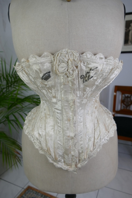 2a antique wedding corset 1888