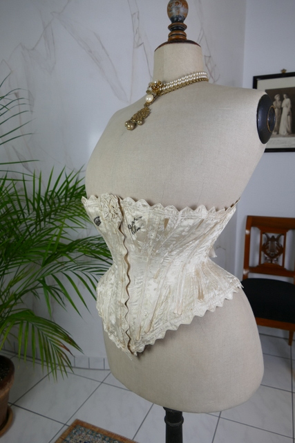 8 antique wedding corset 1888