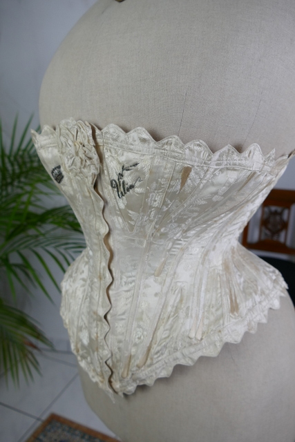 9 antique wedding corset 1888