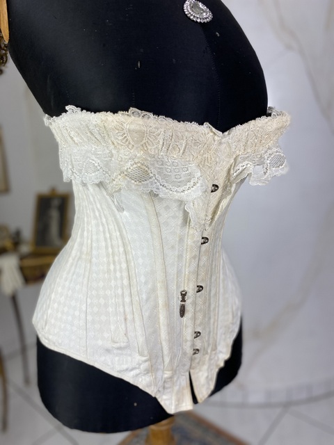 14 antique wedding corset 1888