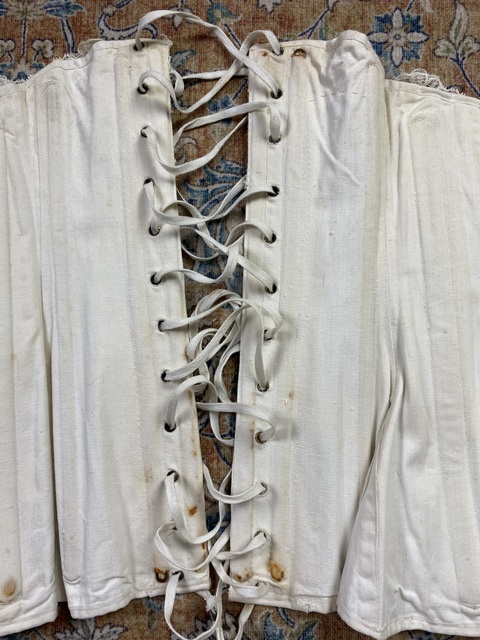 17 antique wedding corset 1888