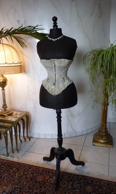 2 antique corset 1889