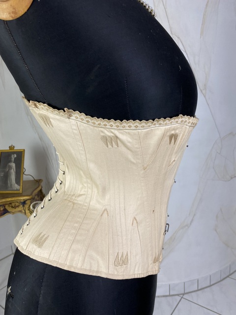 14 antique a la sirene corset 1890