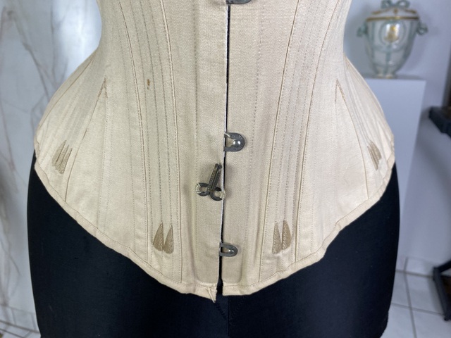 5 antique a la sirene corset 1890