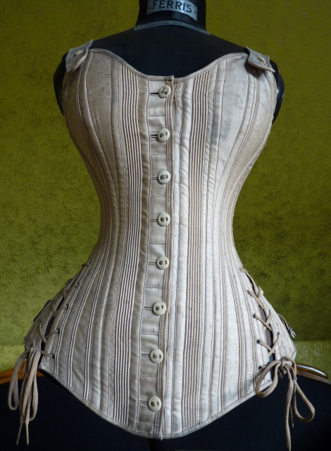2 antique corset mannequin 1890
