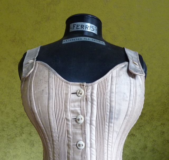 8 antique corset mannequin 1890