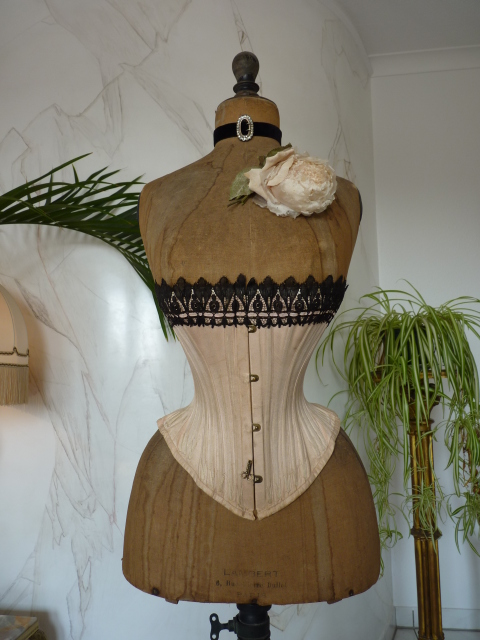 3 antique corset 1890