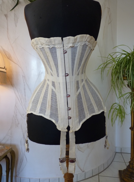 10 antique summer corset 1890