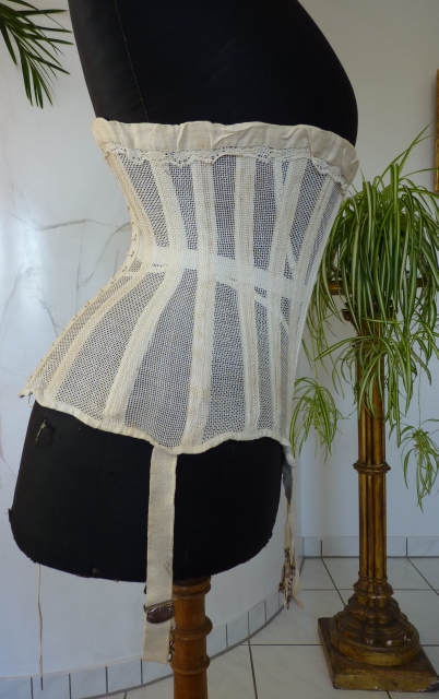 14 antique summer corset 1890