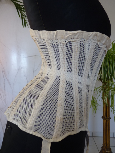15 antique summer corset 1890