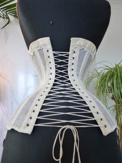 18 antique summer corset 1890