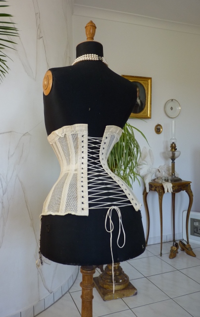 20 antique summer corset 1890