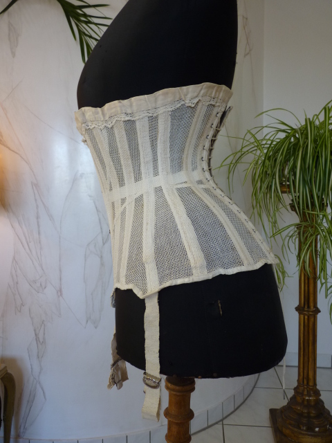 23 antique summer corset 1890