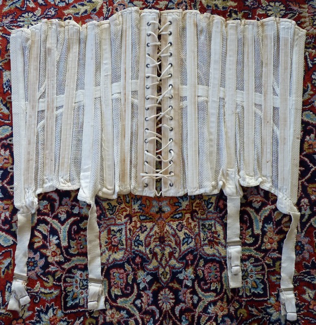 28 antique summer corset 1890
