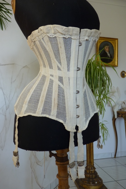 3 antique summer corset 1890