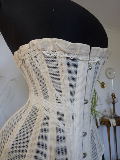 5 antique summer corset 1890