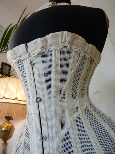 7 antique summer corset 1890