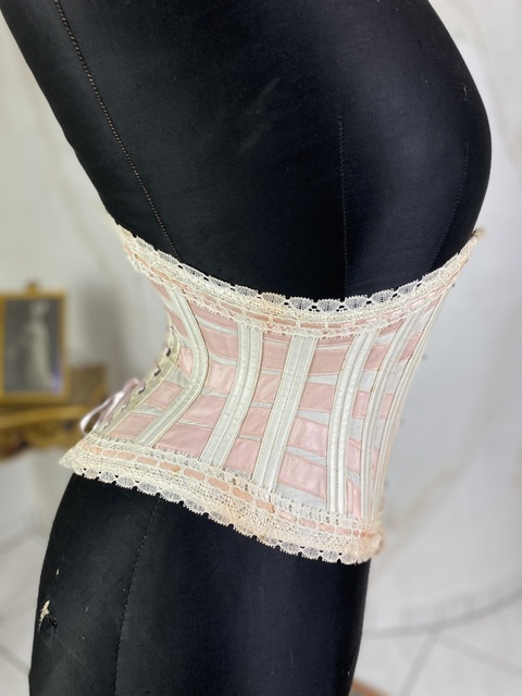 12 antique kant rust corset 1894