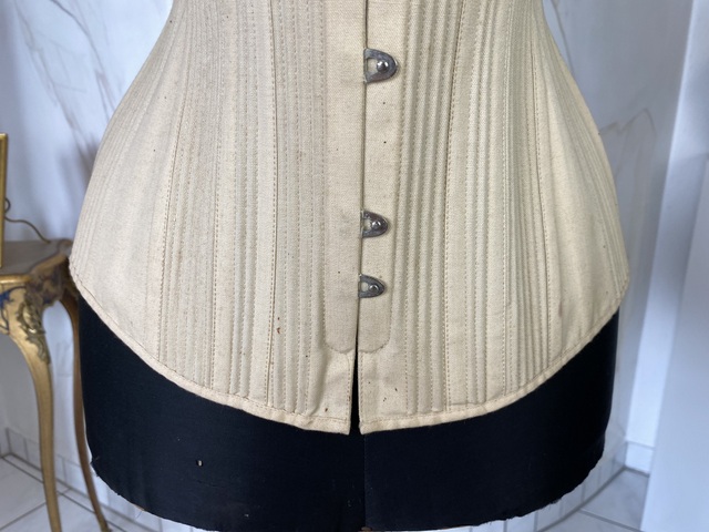 3 antique corset 1895