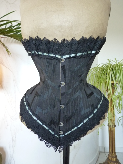 9antique corset 1895