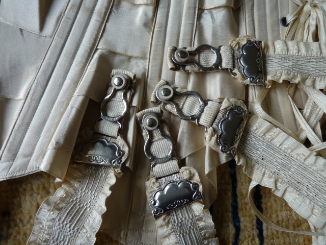 106 antique wedding corset 1885