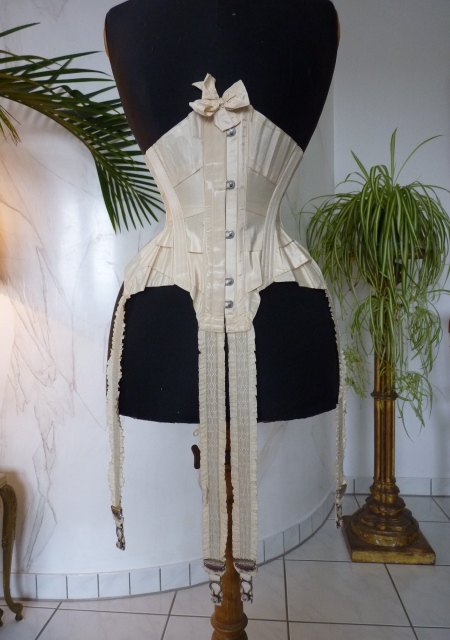 14 antique wedding corset 1885