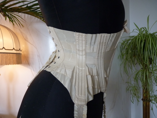 27 antique wedding corset 1885