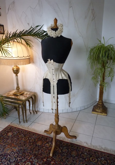 2 antique wedding corset 1885