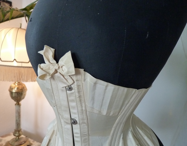 5 antique wedding corset 1885