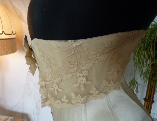 16 antique victorian corset 1895
