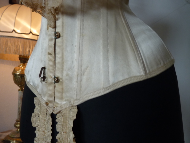 18a antique victorian corset 1895